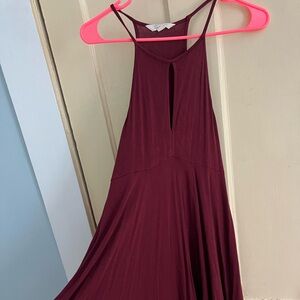Burgundy Soft American Eagle Dress
